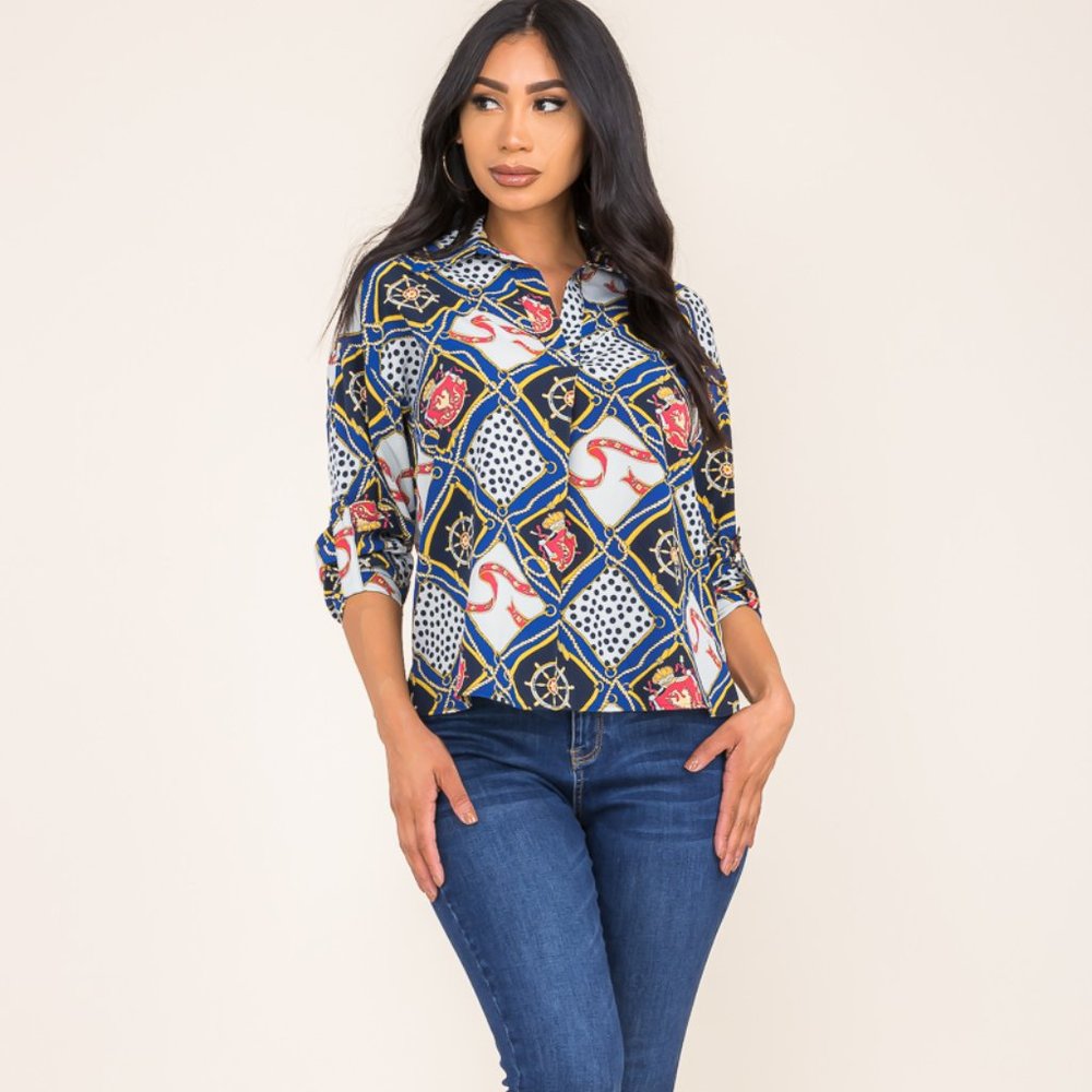 Printed Blouse